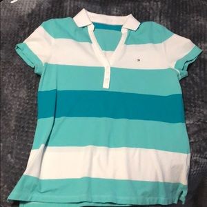 Tommy Hilfiger striped polo shirt
